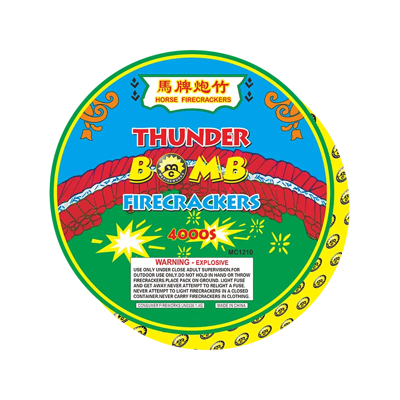 4000s thunder bomb firecrackers mc1210