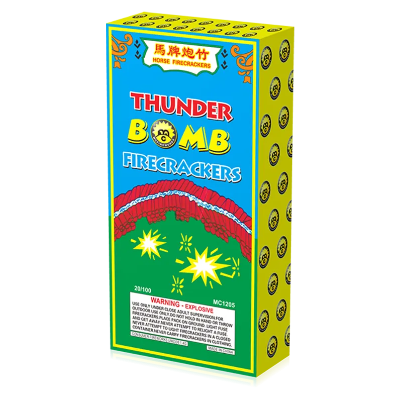 100s thunder bomb firecrackers mc1205