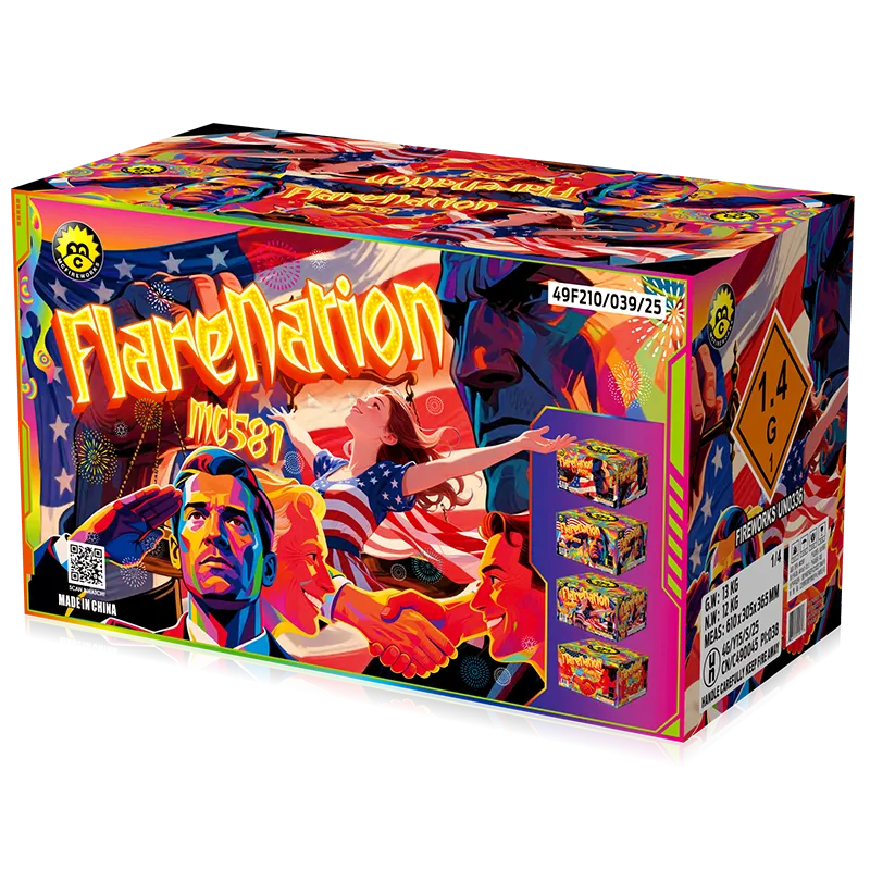 Flarenation Allegiance 36 발사 500g 케이크 구색 MC581B